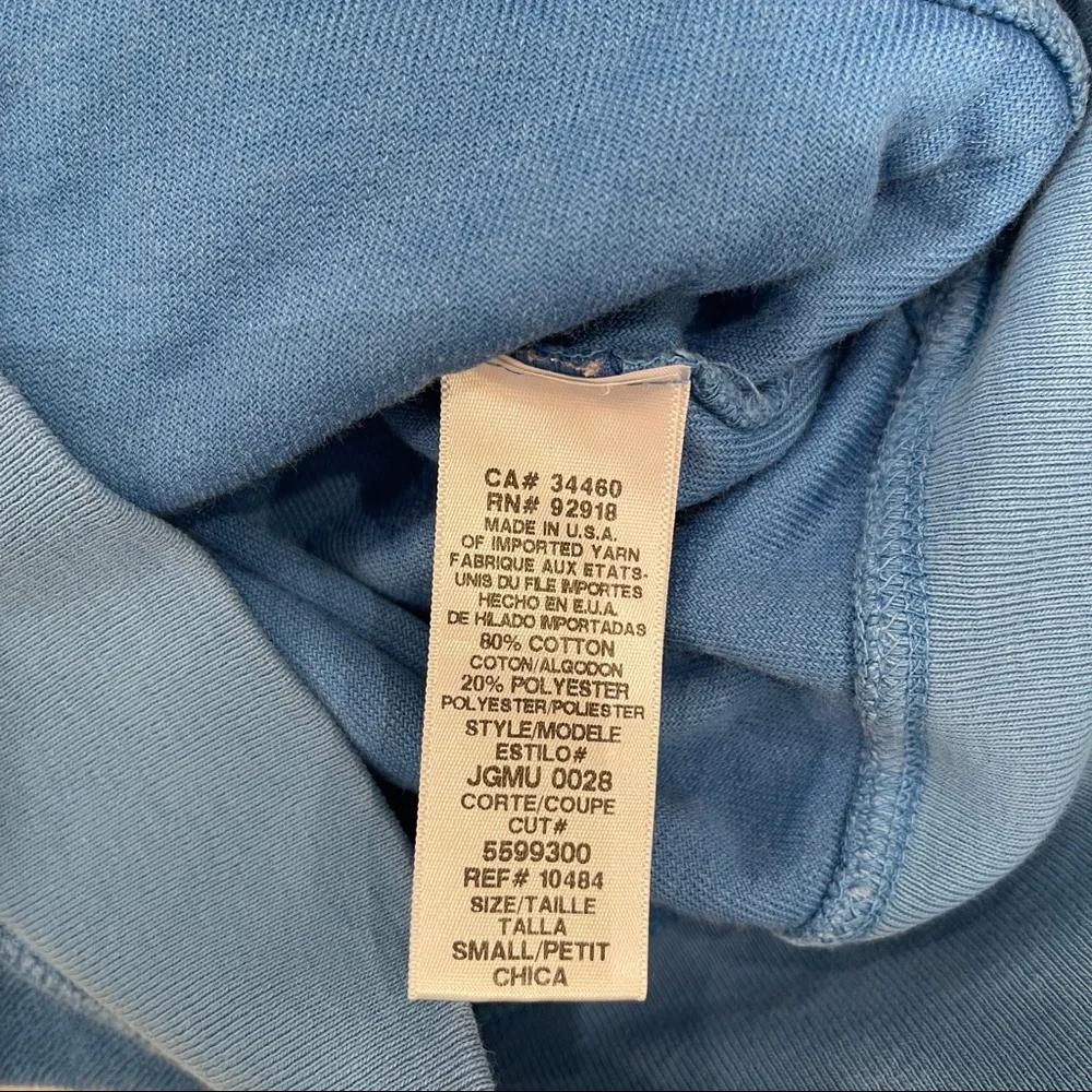 Juicy Couture blue terry cloth zip up hoodie with silver “J” - Picture 14 of 16